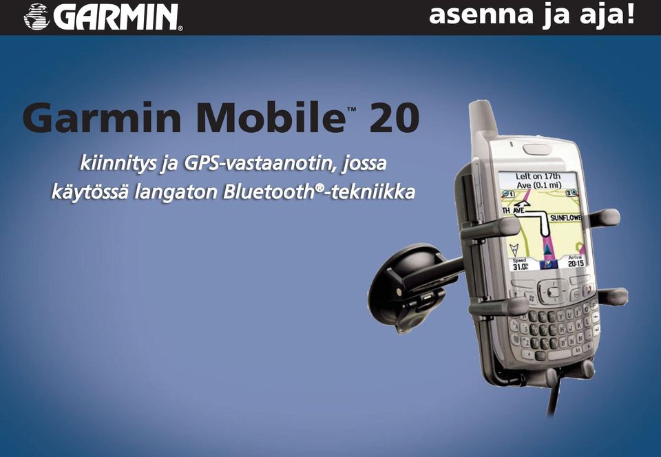 GPS-vastaanotin, jossa 20