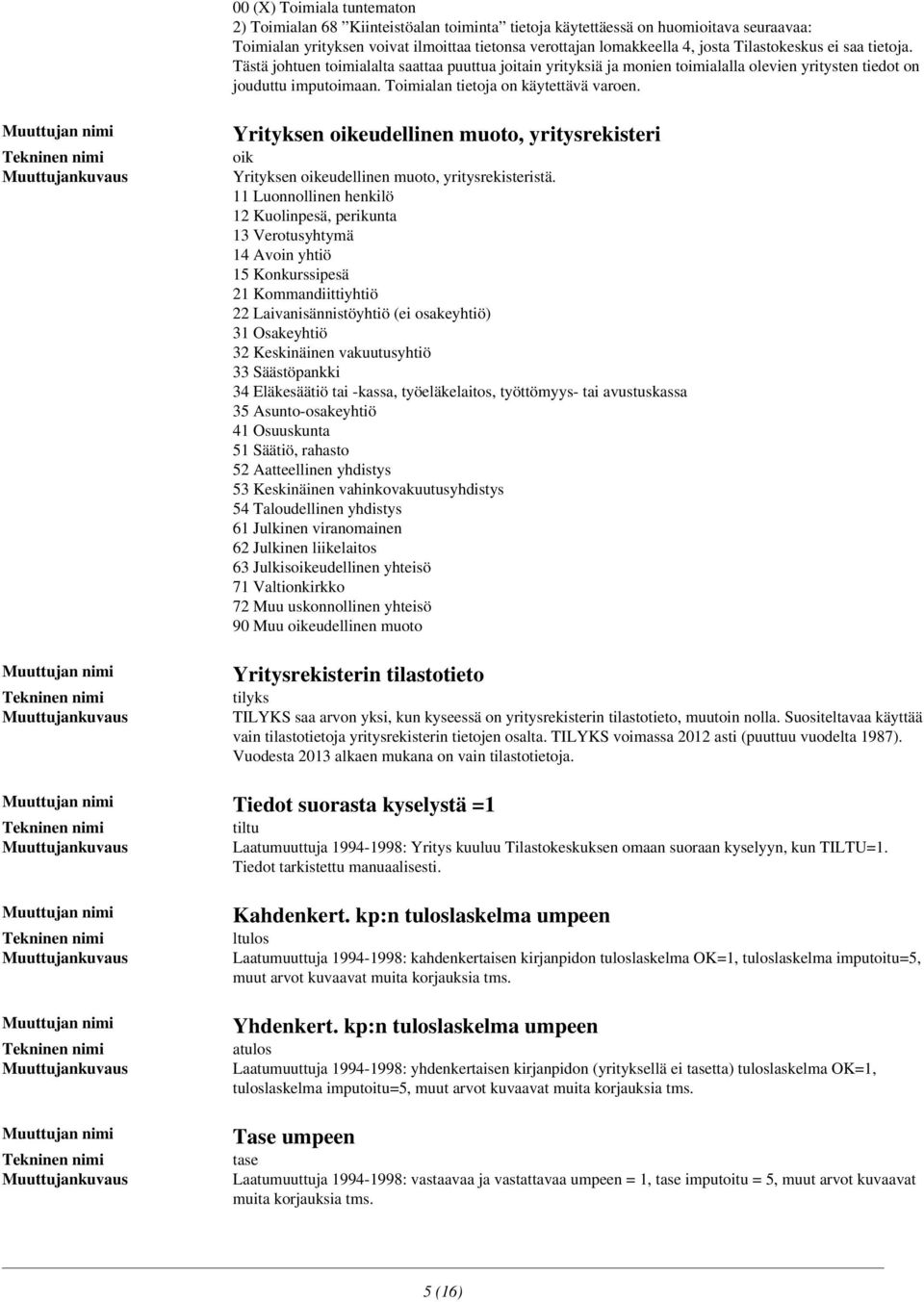 Toimialan tietoja on käytettävä varoen. Yrityksen oikeudellinen muoto, yritysrekisteri oik Yrityksen oikeudellinen muoto, yritysrekisteristä.