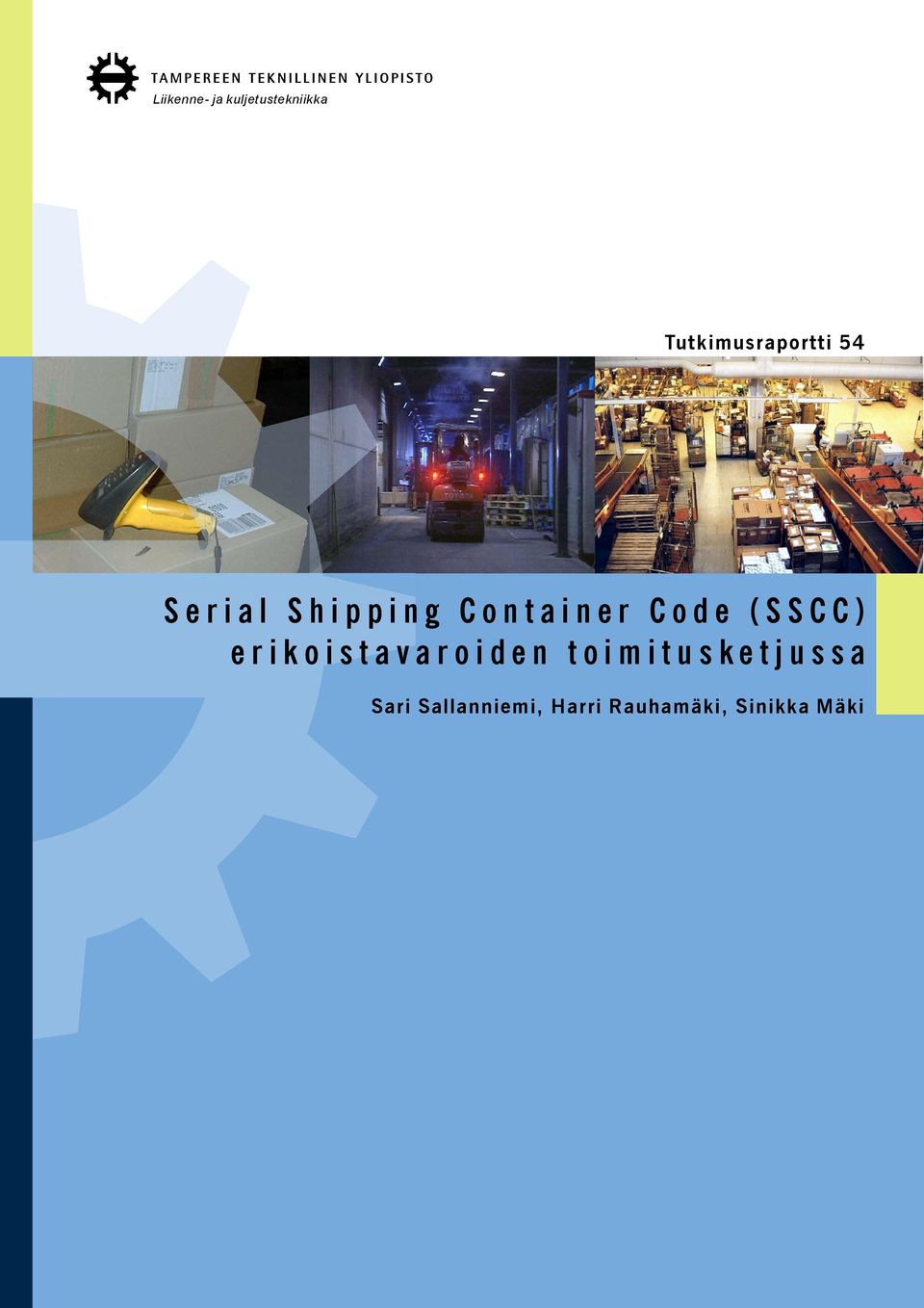 Container Code (SSCC) erikoistavaroiden