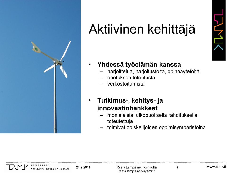 verkostoitumista Tutkimus-, kehitys- ja innovaatiohankkeet