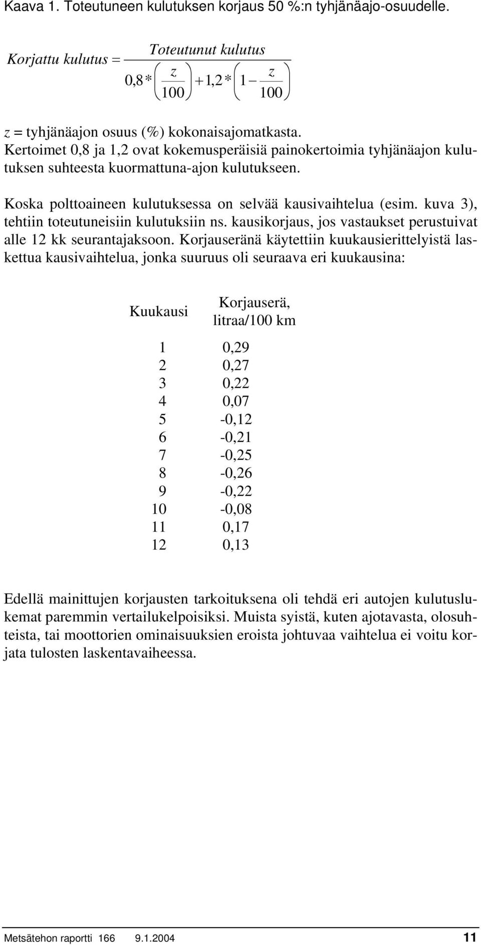 kuva 3), tehtiin toteutuneisiin kulutuksiin ns. kausikorjaus, jos vastaukset perustuivat alle 12 kk seurantajaksoon.