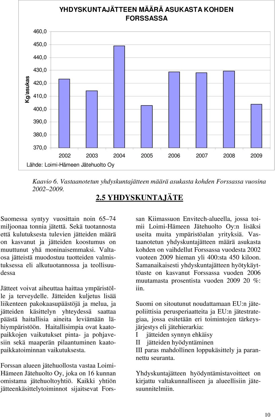 Sekä tuotannosta että kulutuksesta tulevien jätteiden määrä on kasvanut ja jätteiden koostumus on muuttunut yhä moninaisemmaksi.