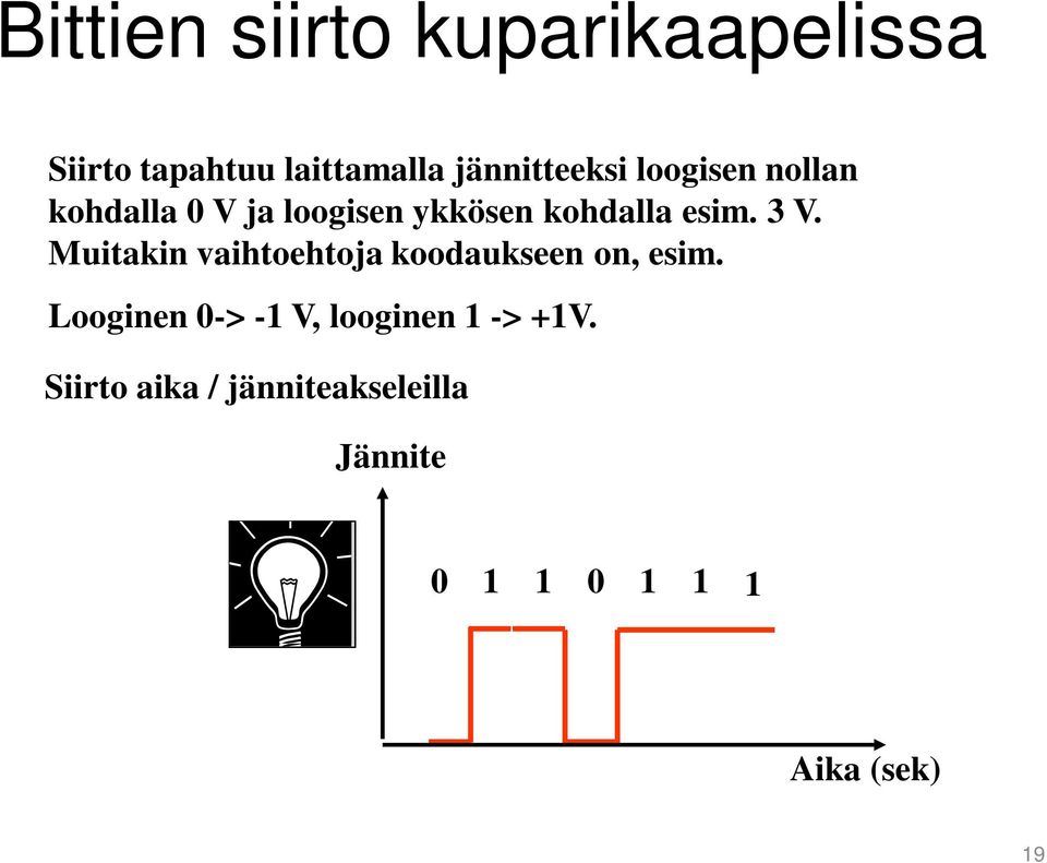 Muitakin vaihtoehtoja koodaukseen on, esim.