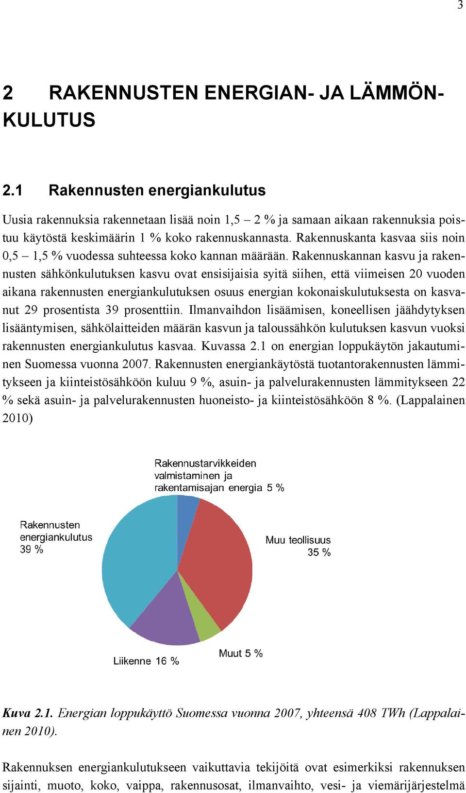 Rakennuskanta kasvaa siis noin 0,5 1,5 % vuodessa suhteessa koko kannan määrään.