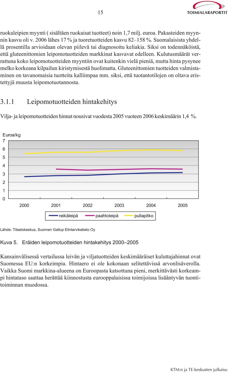 Kulutusmäärät verrattuna koko leipomotuotteiden myyntiin ovat kuitenkin vielä pieniä, mutta hinta pysynee melko korkeana kilpailun kiristymisestä huolimatta.