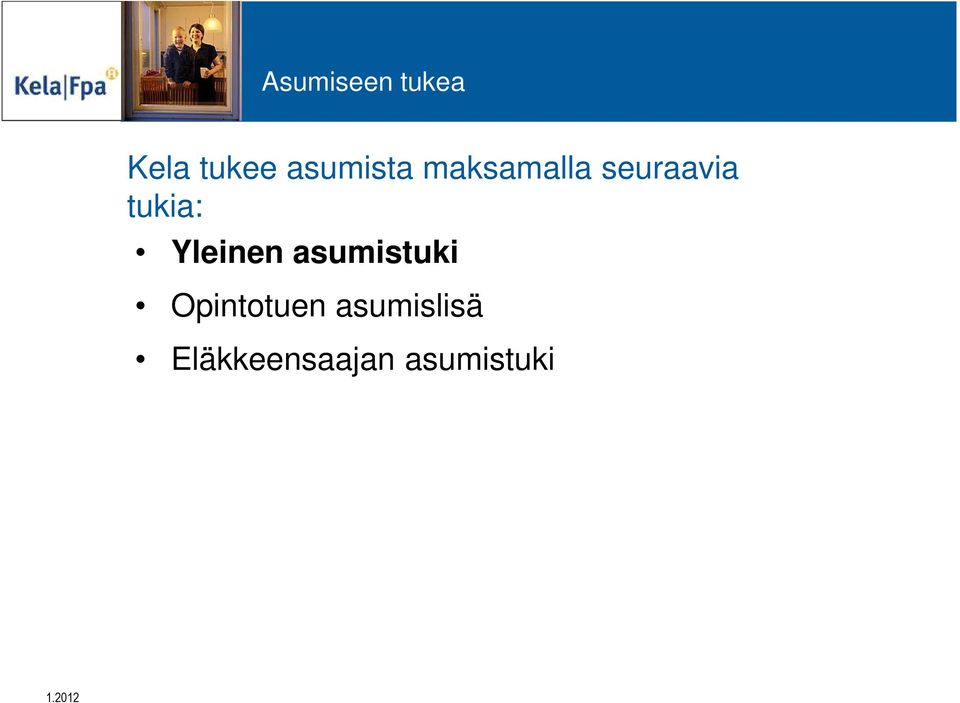 Yleinen asumistuki