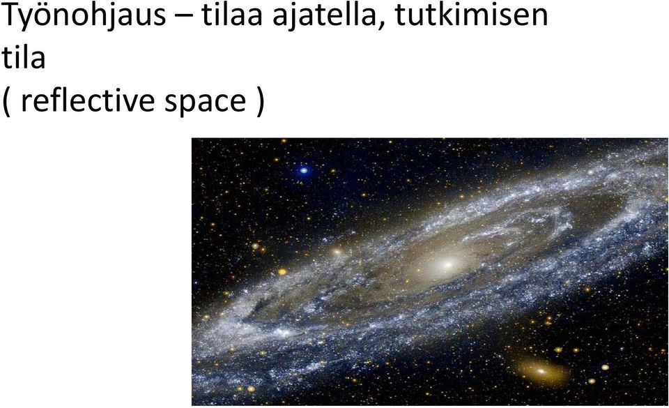 tutkimisen tila