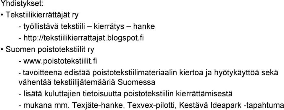 ry - www.poistotekstiilit.