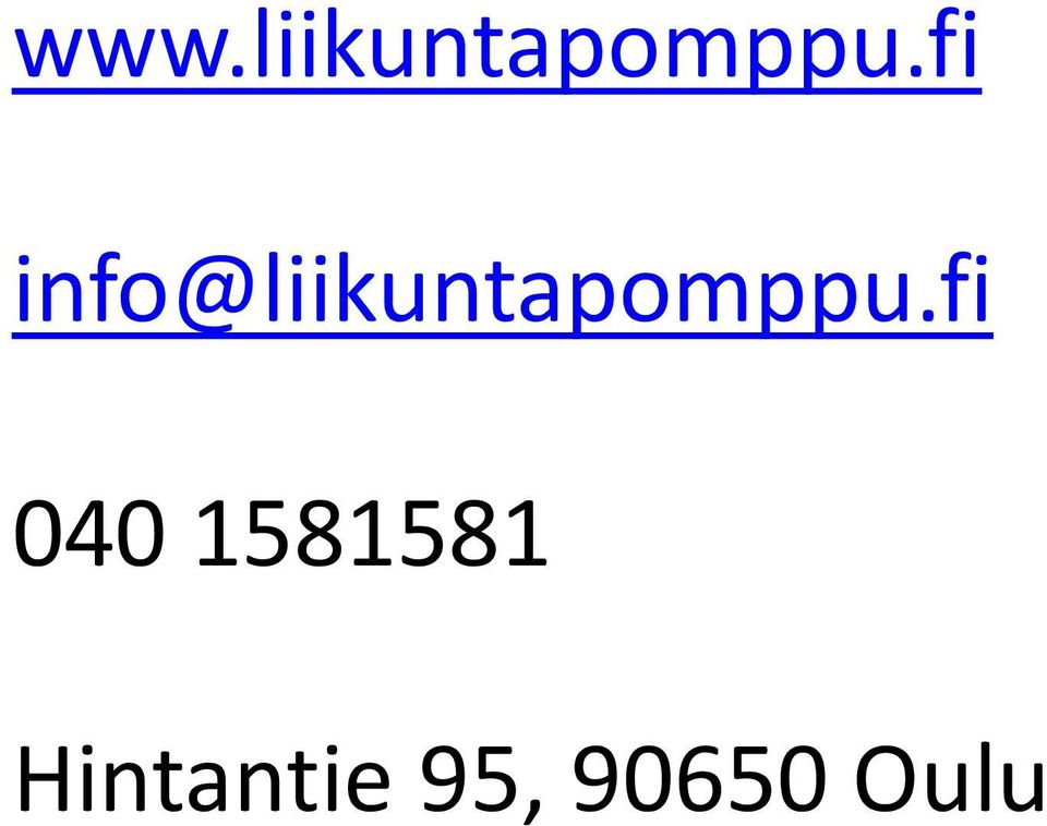 info@liikuntapomppu.