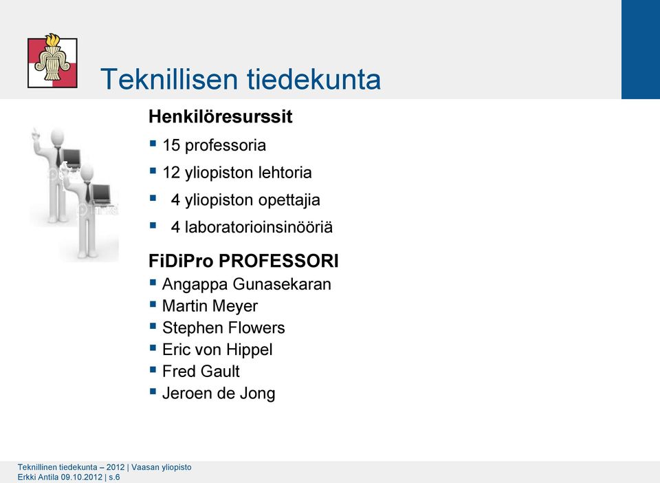 Angappa Gunasekaran Martin Meyer Stephen Flowers Eric von Hippel Fred Gault