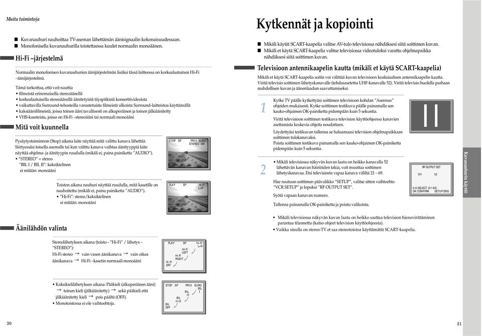 Tämä tarkoittaa, että voit nauttia filmeistä erinomaisella stereoäänellä korkealaatuisella stereoäänellä äänitetyistä täyspitkistä konserttivideoista vaikuttavilla Surround-tehosteilla varustetuista