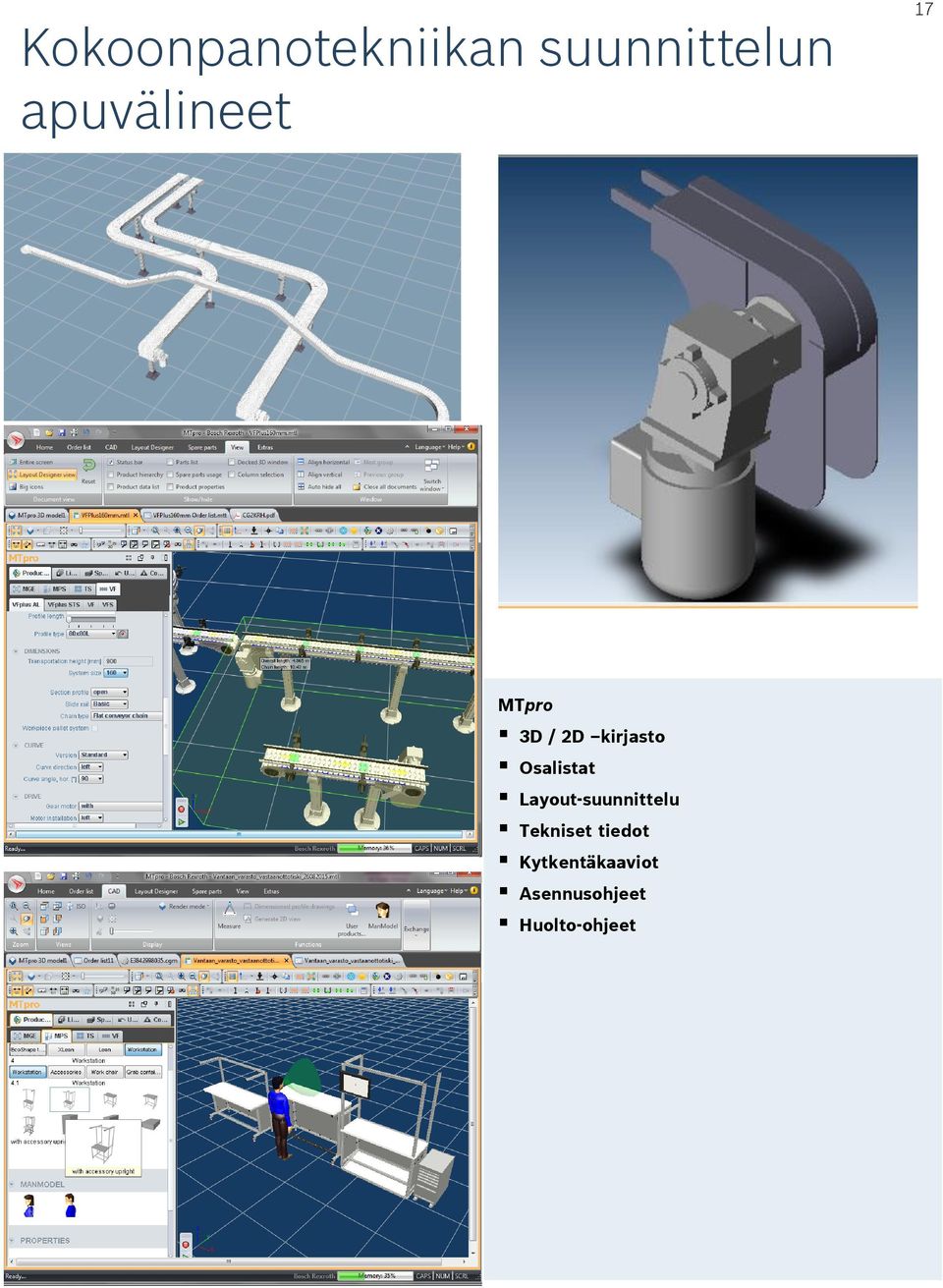 Osalistat Layout-suunnittelu Tekniset