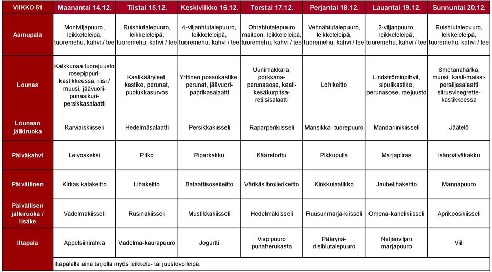 Keskiviikko 16.12.