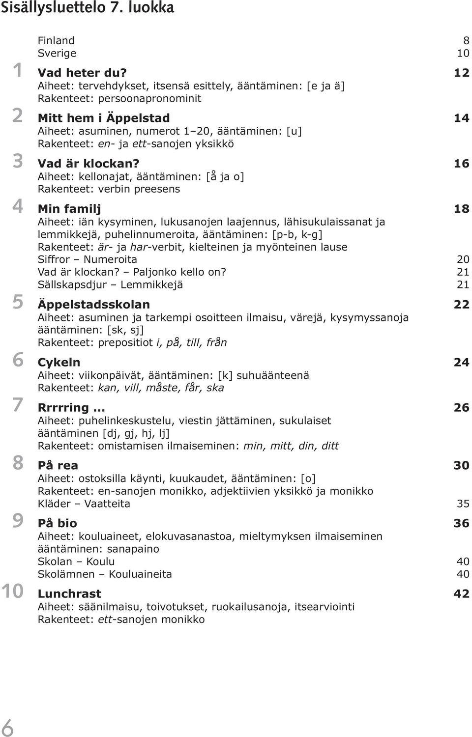 yksikkö 3 Vad är klockan?