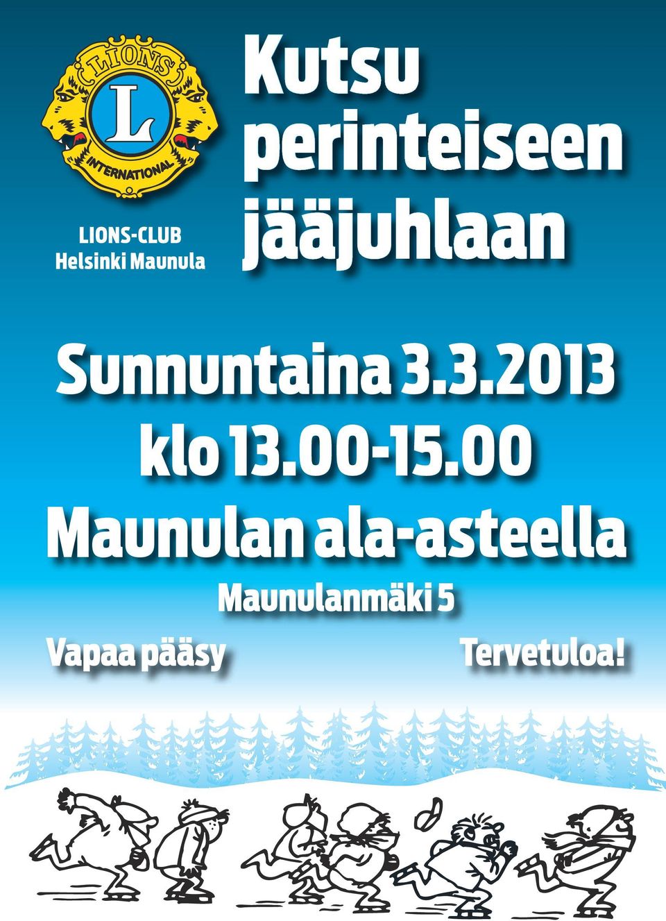 3.2013 klo 13.00-15.