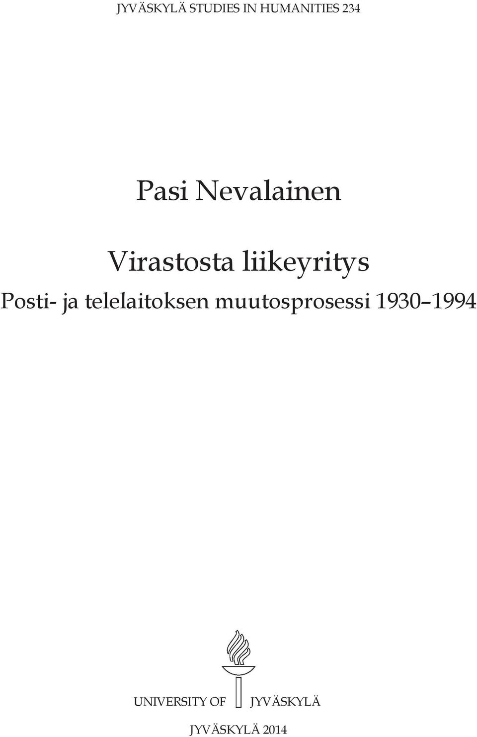 ja telelaitoksen muutosprosessi 1930