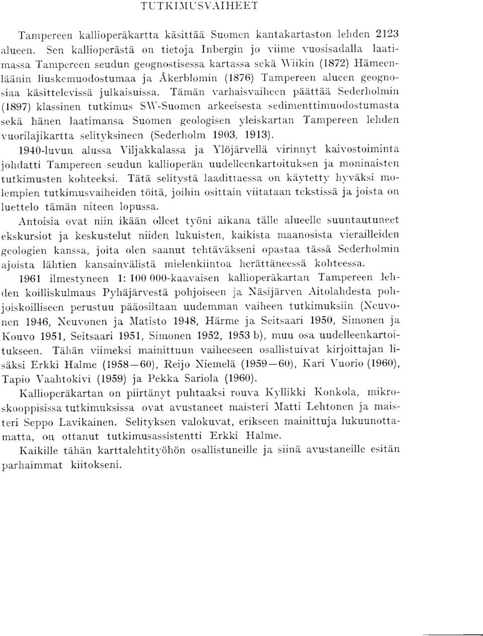 alucen geognosiaa kasittelevissa julkaisuissa.