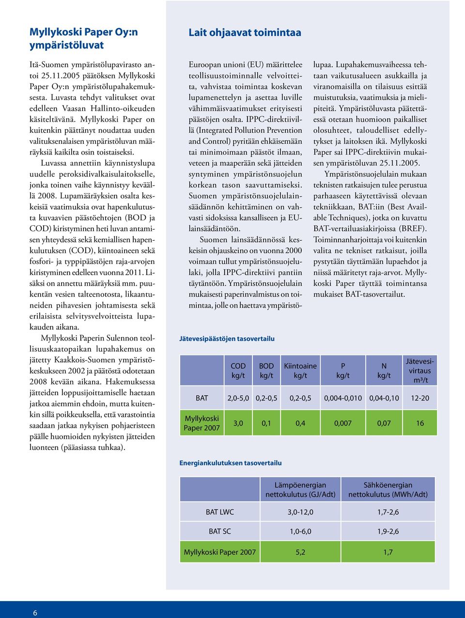 Myllykoski Paper on kuitenkin päättänyt noudattaa uuden valituksenalaisen ympäristöluvan määräyksiä kaikilta osin toistaiseksi.