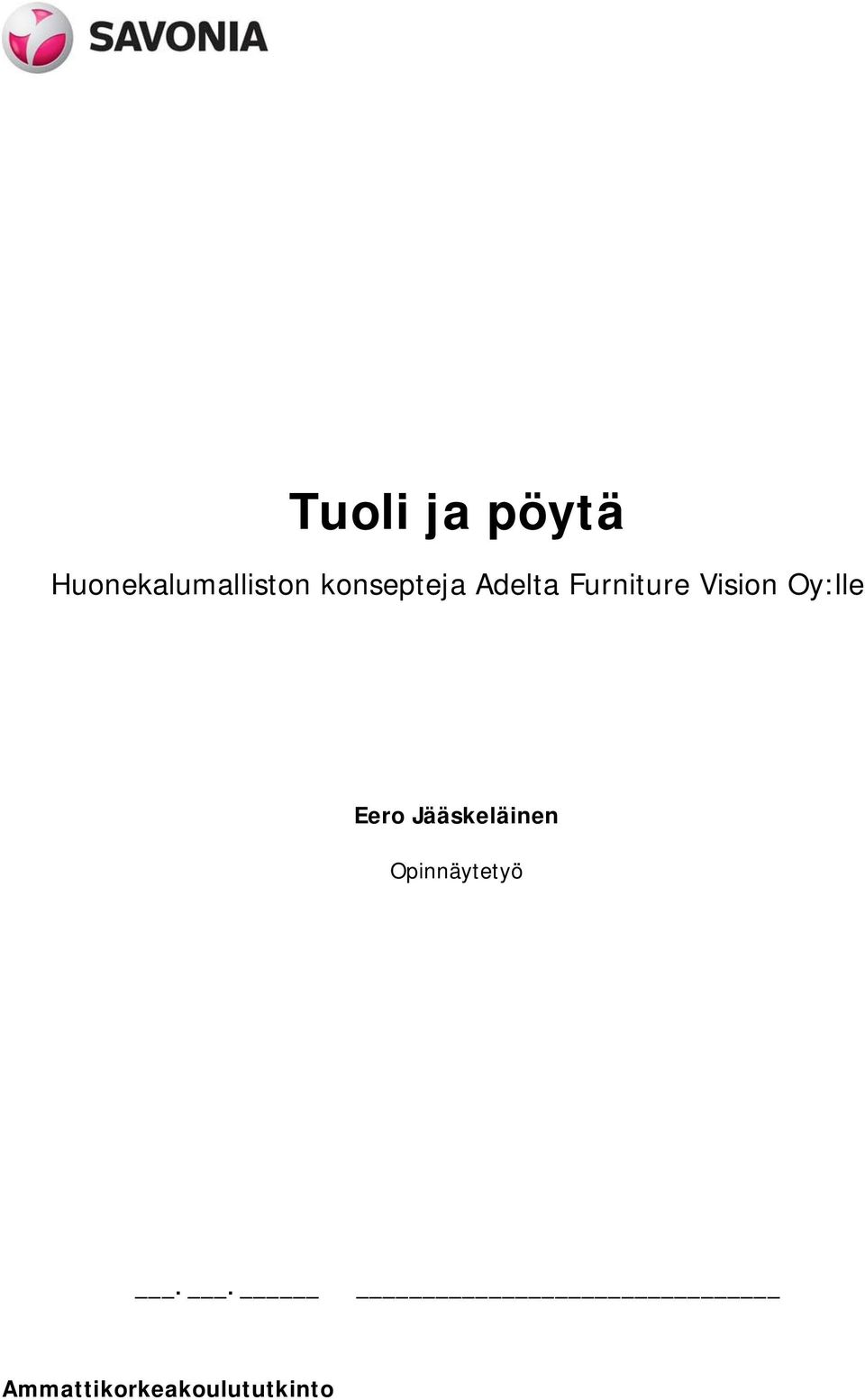 Vision Oy:lle Eero Jääskeläinen