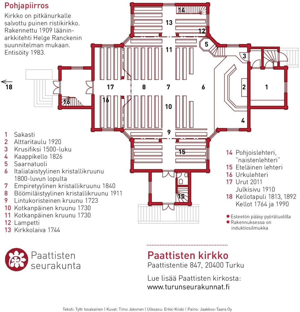 Empiretyylinen kristallikruunu 1840 8 Böömiläistyylinen kristallikruunu 1911 9 Lintukoristeinen kruunu 1723 10 Kotkanpäinen kruunu 1730 11 Kotkanpäinen kruunu 1730 12 Lampetti 13 Kirkkolaiva 1744 9