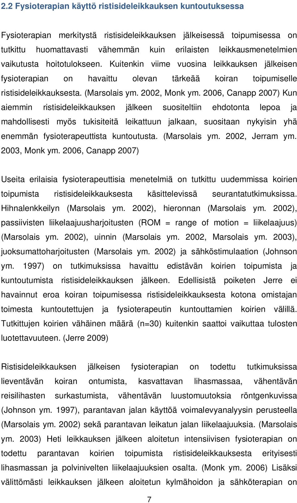 2002, Monk ym.
