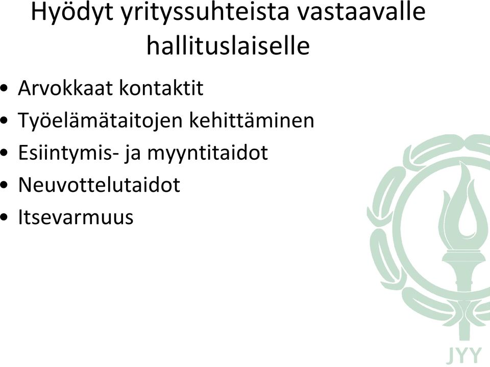 Työelämätaitojen kehittäminen