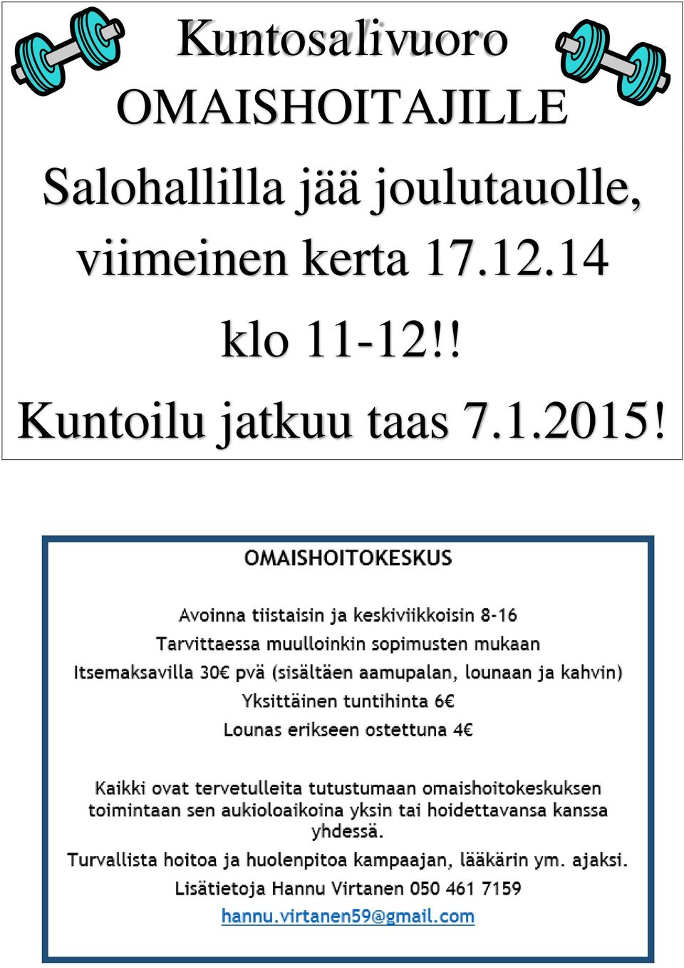 viimeinen kerta 17.12.