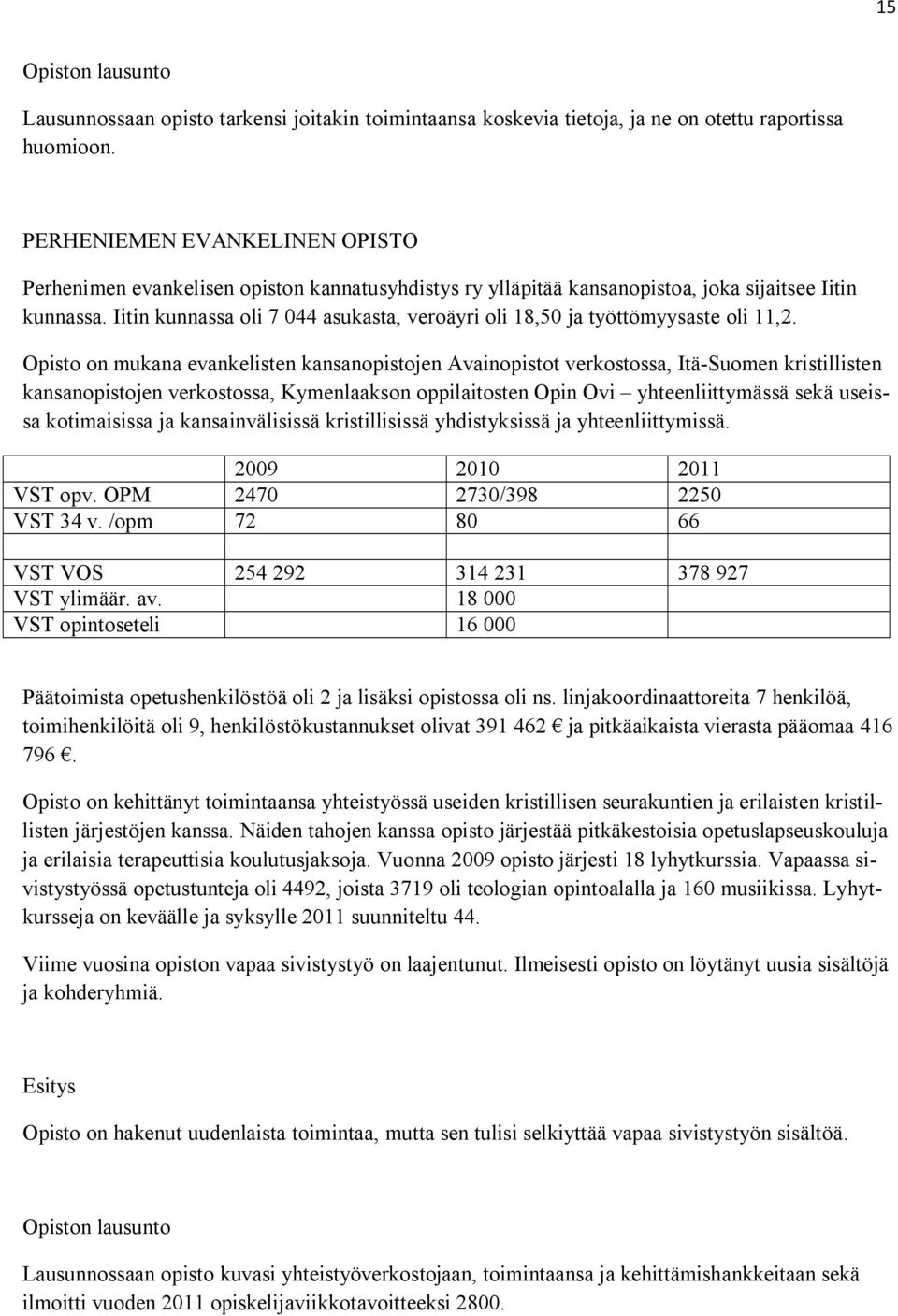 Iitin kunnassa oli 7 044 asukasta, veroäyri oli 18,50 ja työttömyysaste oli 11,2.