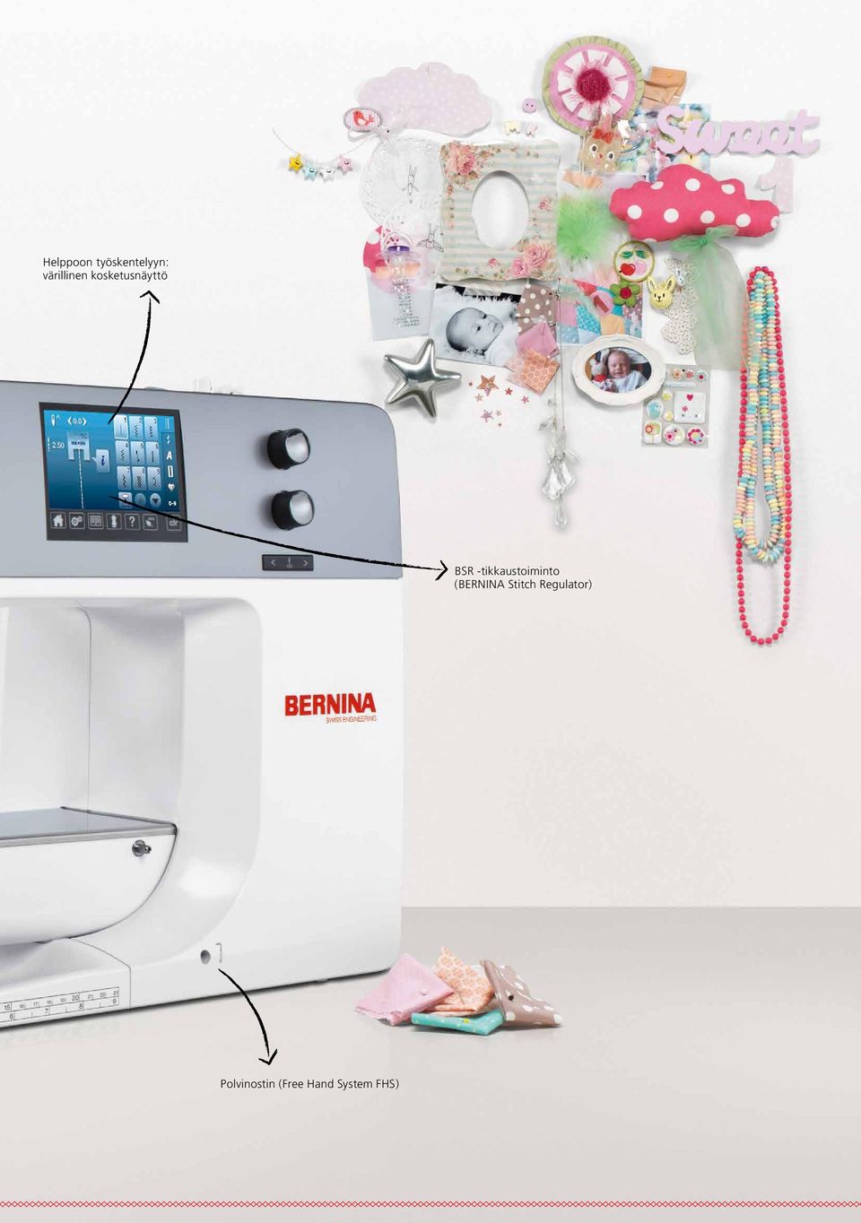 -tikkaustoiminto (BERNINA Stitch