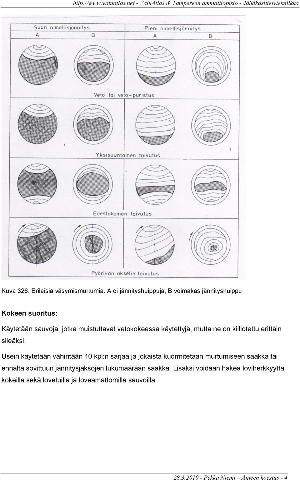 käytettyjä, mutta ne on kiillotettu erittäin sileäksi.