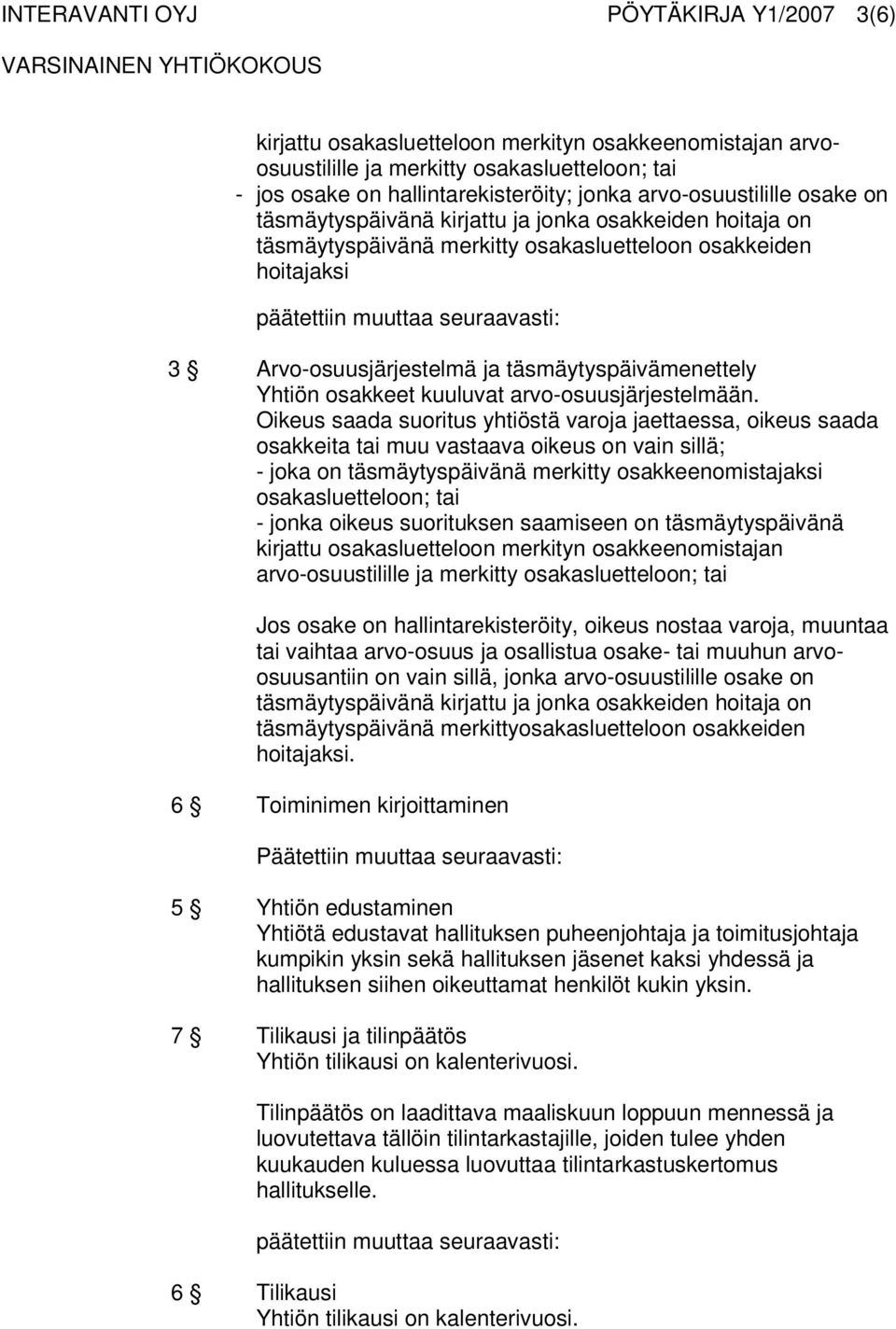 arvo-osuusjärjestelmään.