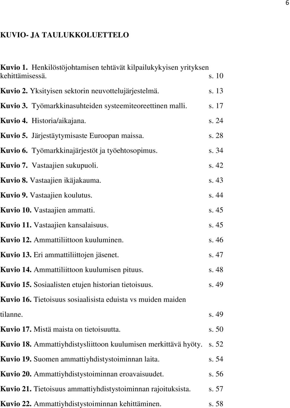 Vastaajien sukupuoli. s. 42 Kuvio 8. Vastaajien ikäjakauma. s. 43 Kuvio 9. Vastaajien koulutus. s. 44 Kuvio 10. Vastaajien ammatti. s. 45 Kuvio 11. Vastaajien kansalaisuus. s. 45 Kuvio 12.