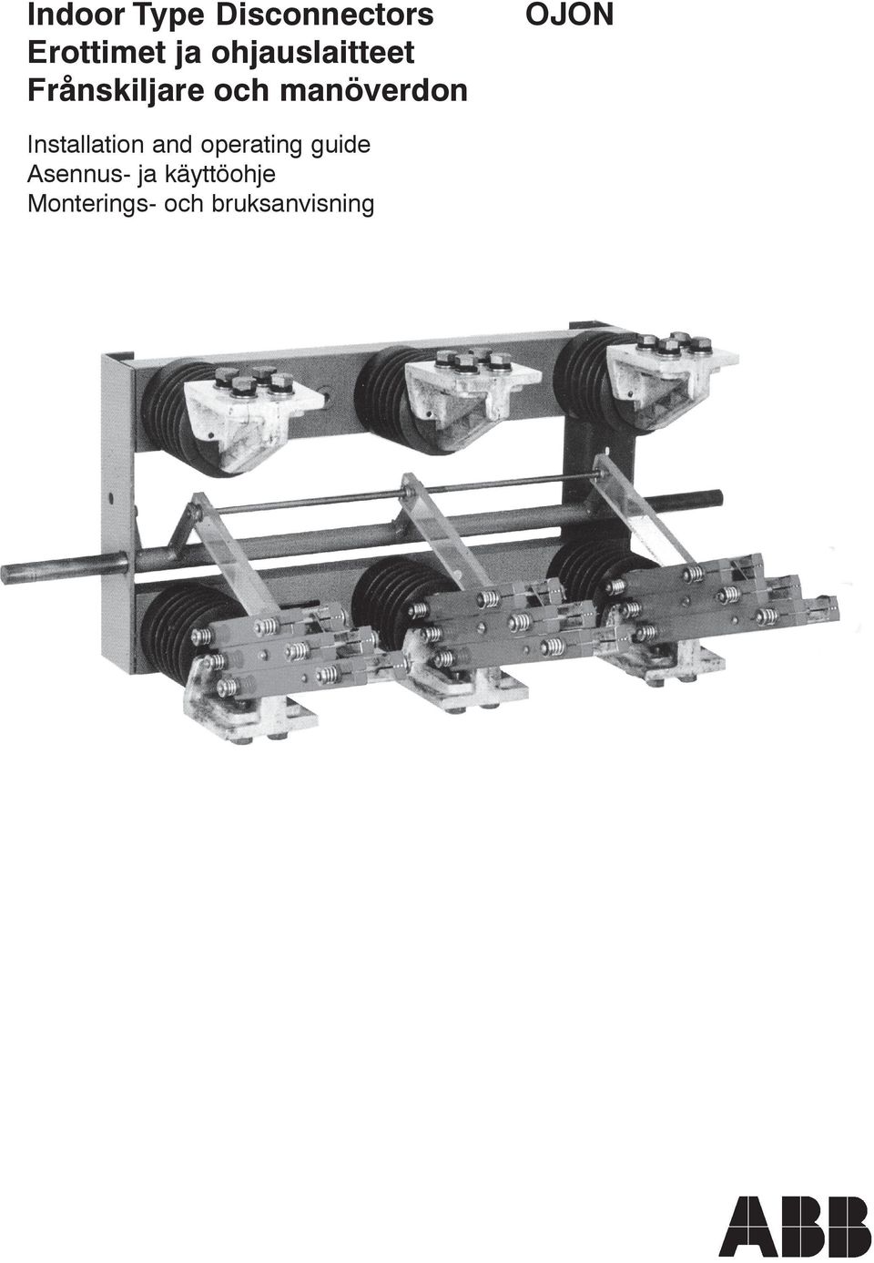 OJON Installation and operating guide