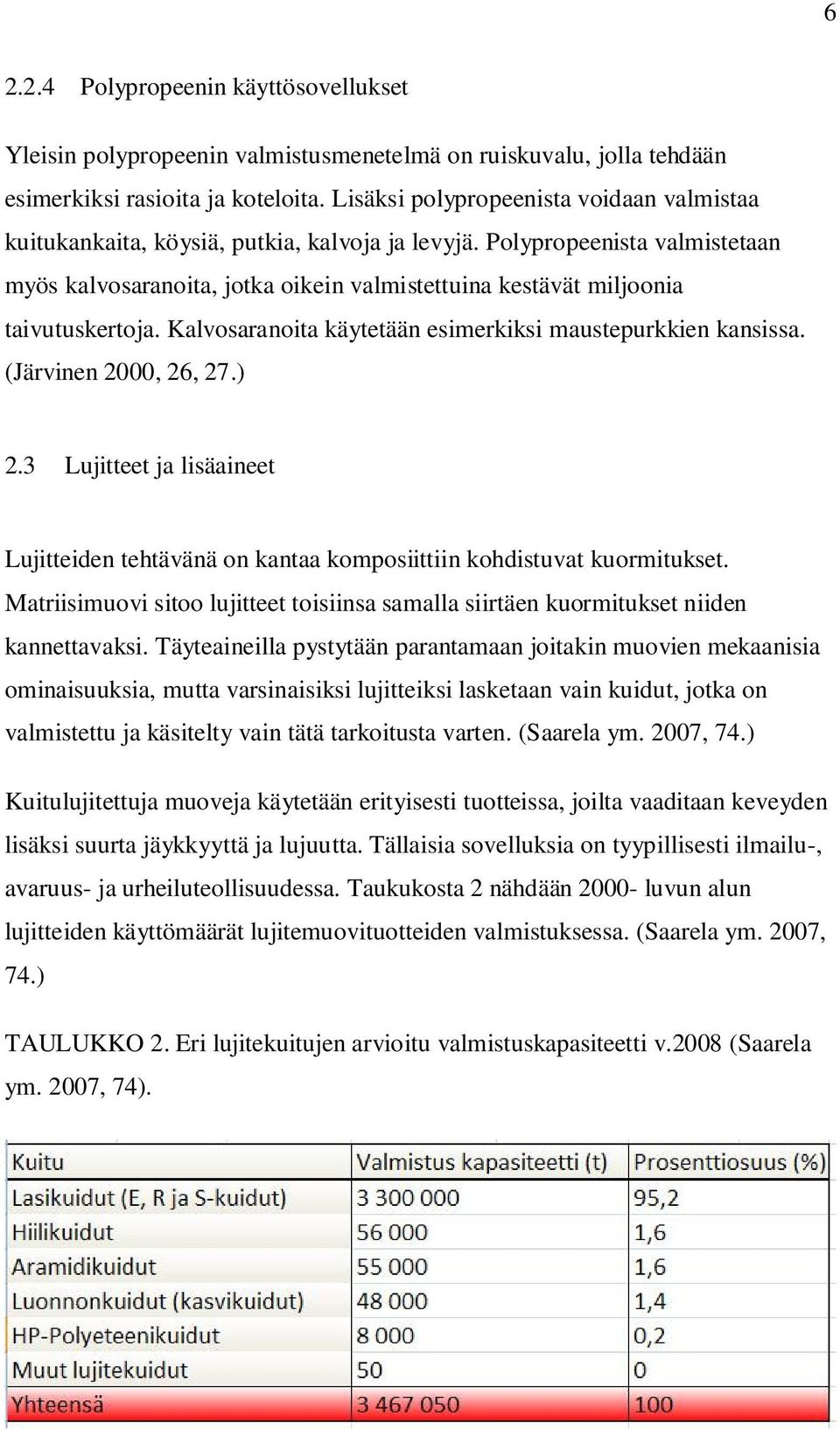 Polypropeenista valmistetaan myös kalvosaranoita, jotka oikein valmistettuina kestävät miljoonia taivutuskertoja. Kalvosaranoita käytetään esimerkiksi maustepurkkien kansissa. (Järvinen 2000, 26, 27.