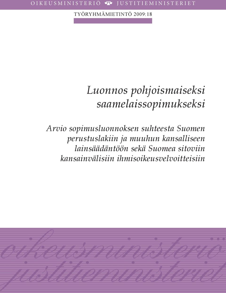 Suomen perustuslakiin ja muuhun kansalliseen