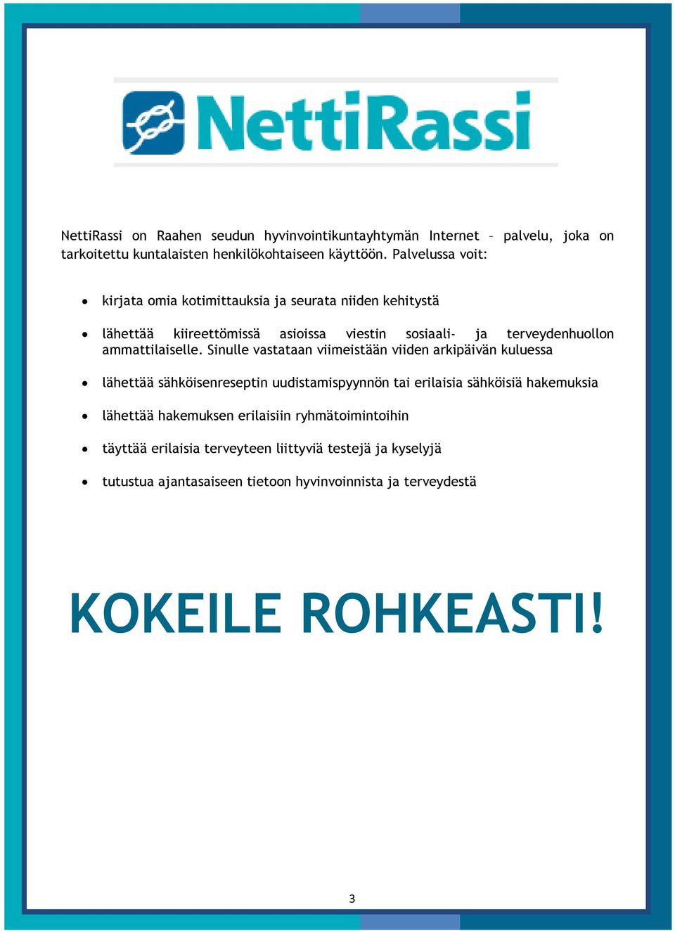 ammattilaiselle.