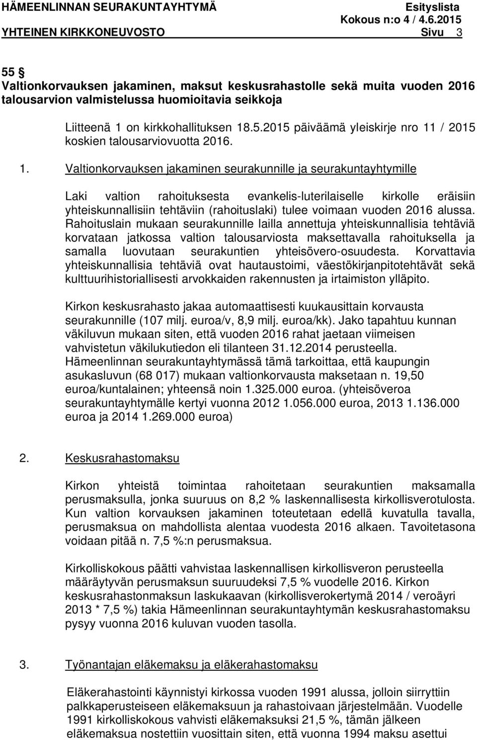 vuoden 2016 alussa.