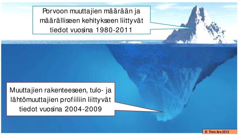 Muuttajien rakenteeseen, tulo- ja