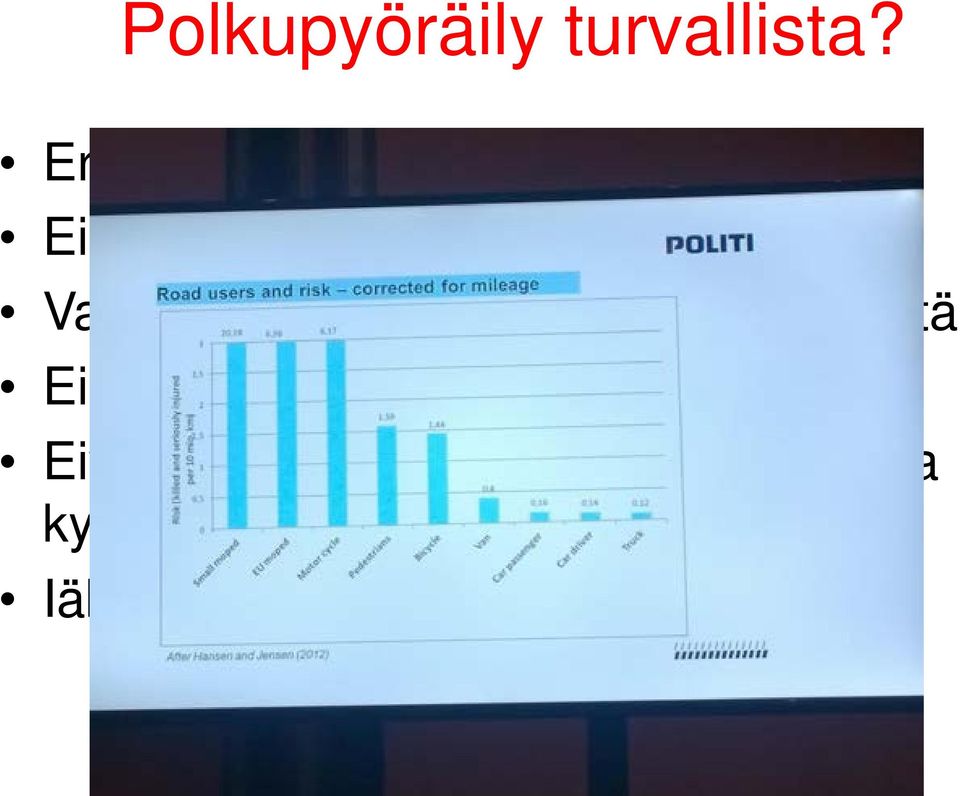 Vammoittuneista noin puolet päihtyneitä Ei kypärää