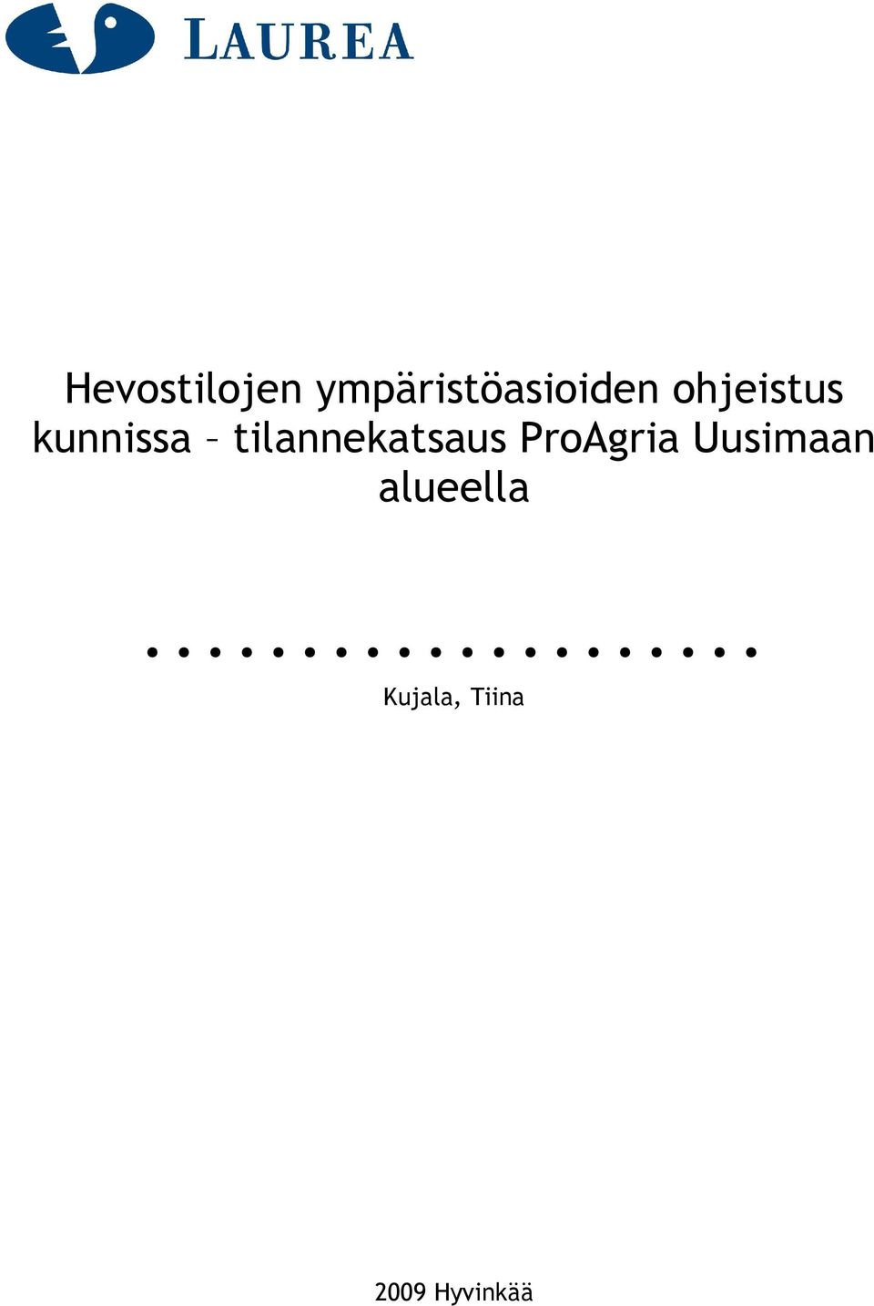 kunnissa tilannekatsaus