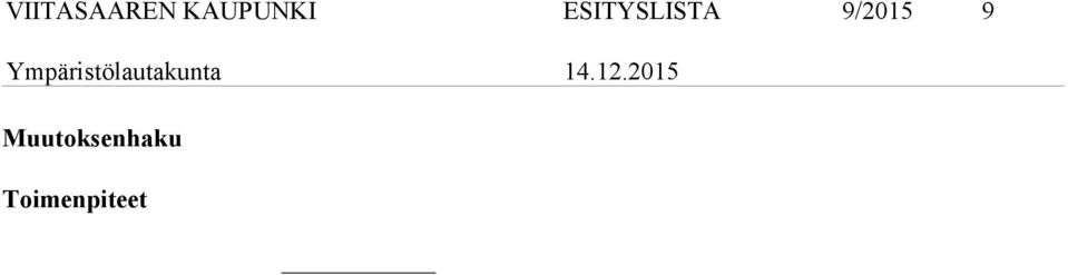 ESITYSLISTA