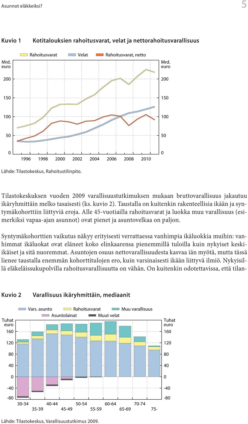 Taustalla on kuitenkin rakenteellisia ikään a syntymäkohorttiin liittyviä eroa.