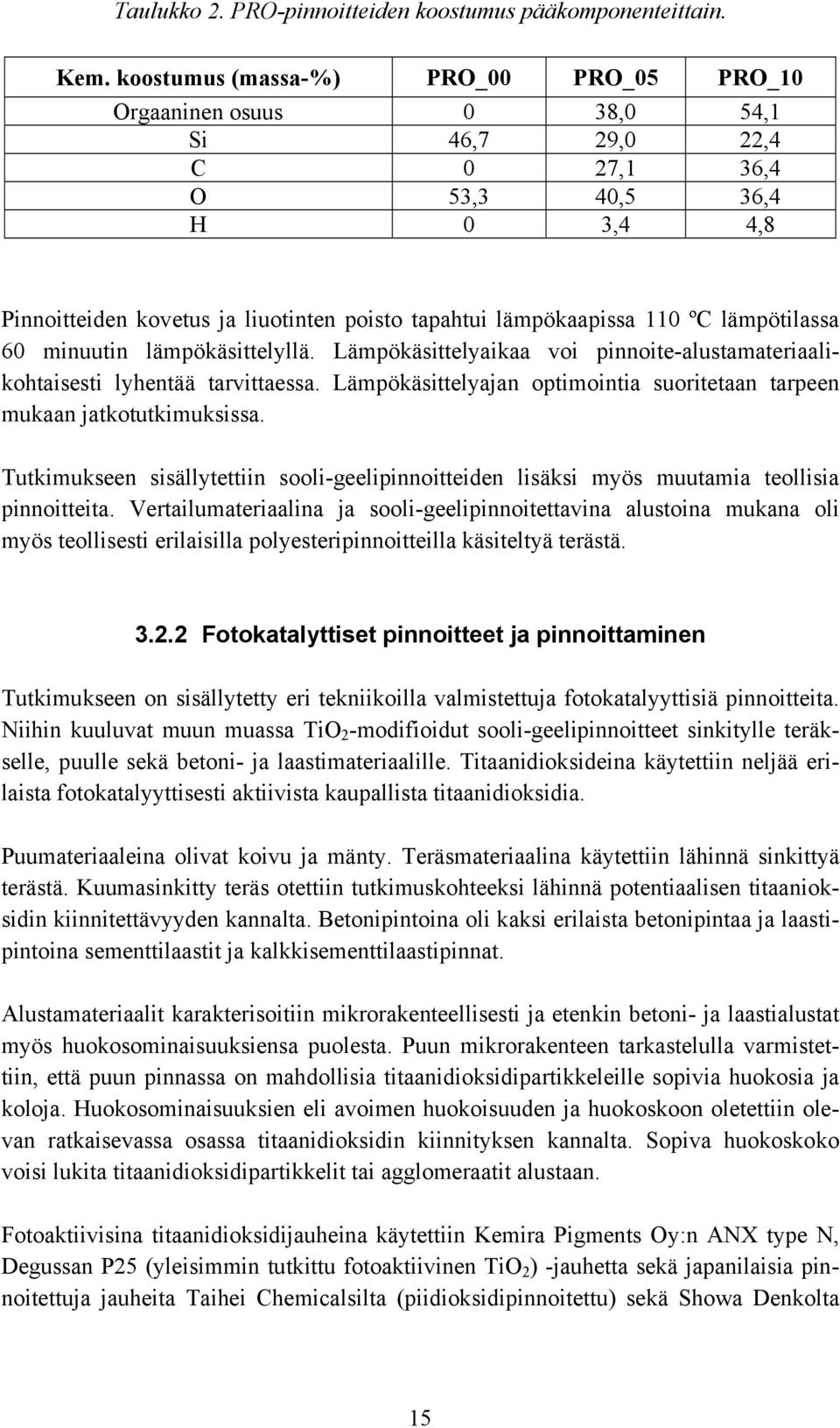 110 ºC lämpötilassa 60 minuutin lämpökäsittelyllä. Lämpökäsittelyaikaa voi pinnoite-alustamateriaalikohtaisesti lyhentää tarvittaessa.