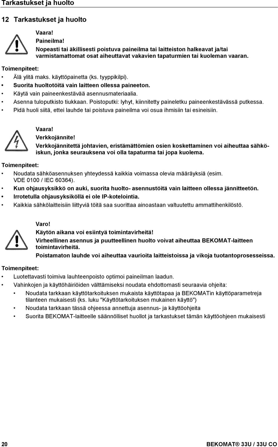 docx @ 5821 @ @ 1 Pos: 63 /Beko Technische Dokumentation/Sicher heit/gefahr Netzspannung 1 s/w @ 0\mod_1184148186948_4442.