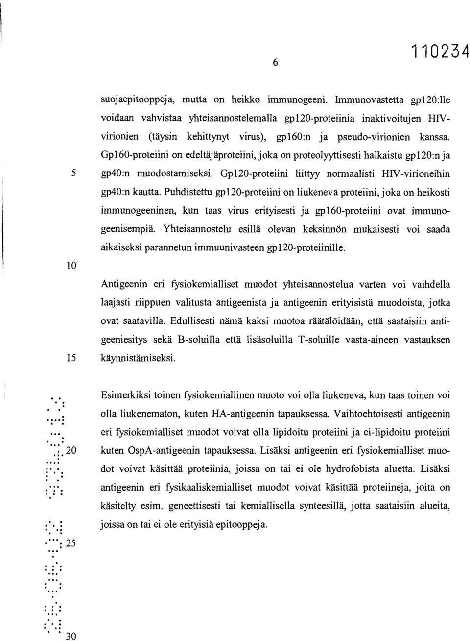 Gp160-proteiini on edeltäjäproteiini, joka on proteolyyttisesti halkaistu gp120:n ja 5 gp40:n muodostamiseksi. Gp120-proteiini liittyy normaalisti H1V-virioneihin gp40:n kautta.