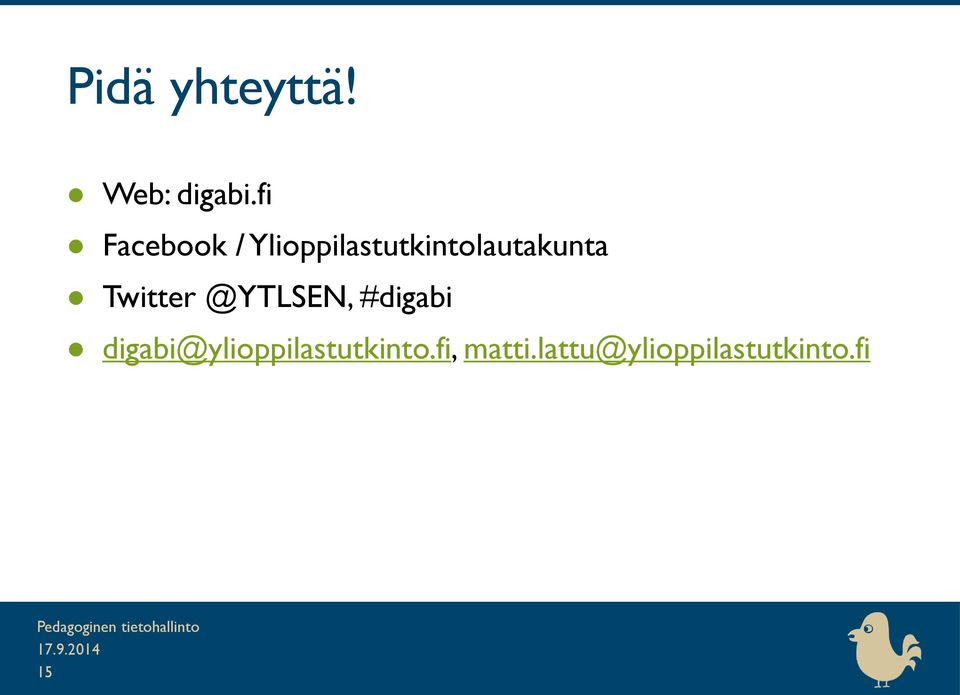 Ylioppilastutkintolautakunta Twitter