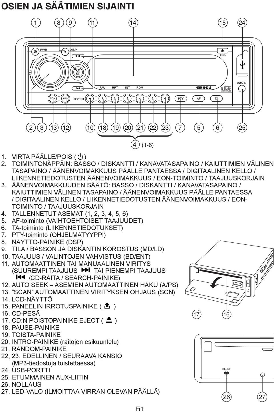 TAAJUUSKORJAIN 3.