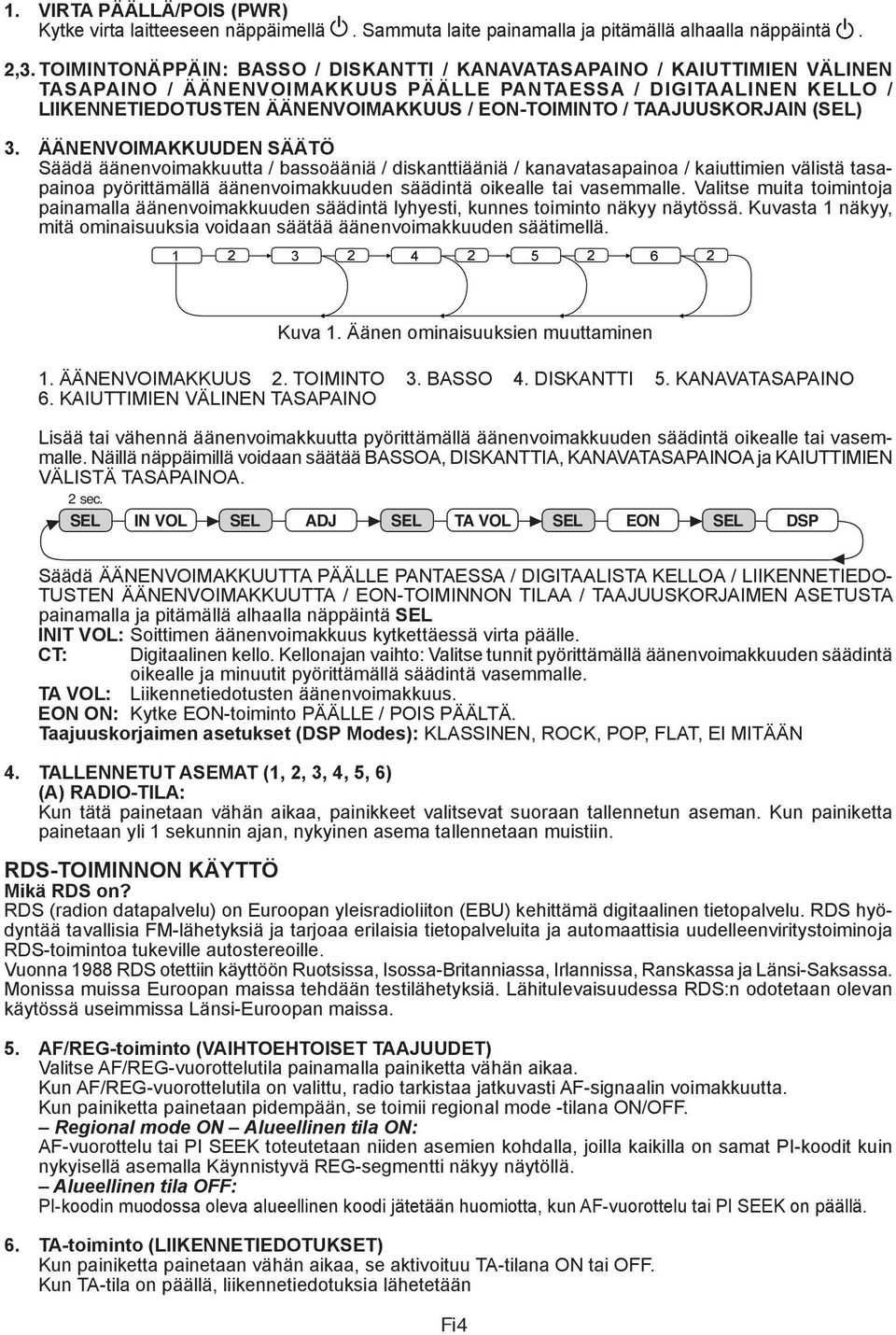 TAAJUUSKORJAIN (SEL) 3.