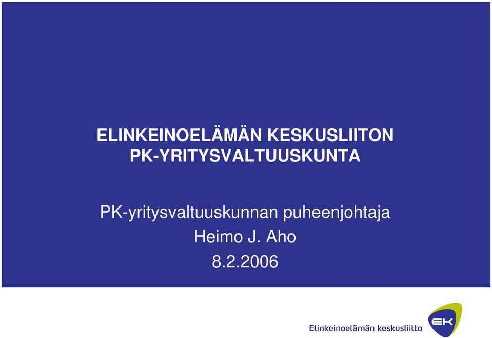 PK-YRITYSVALTUUSKUNTA