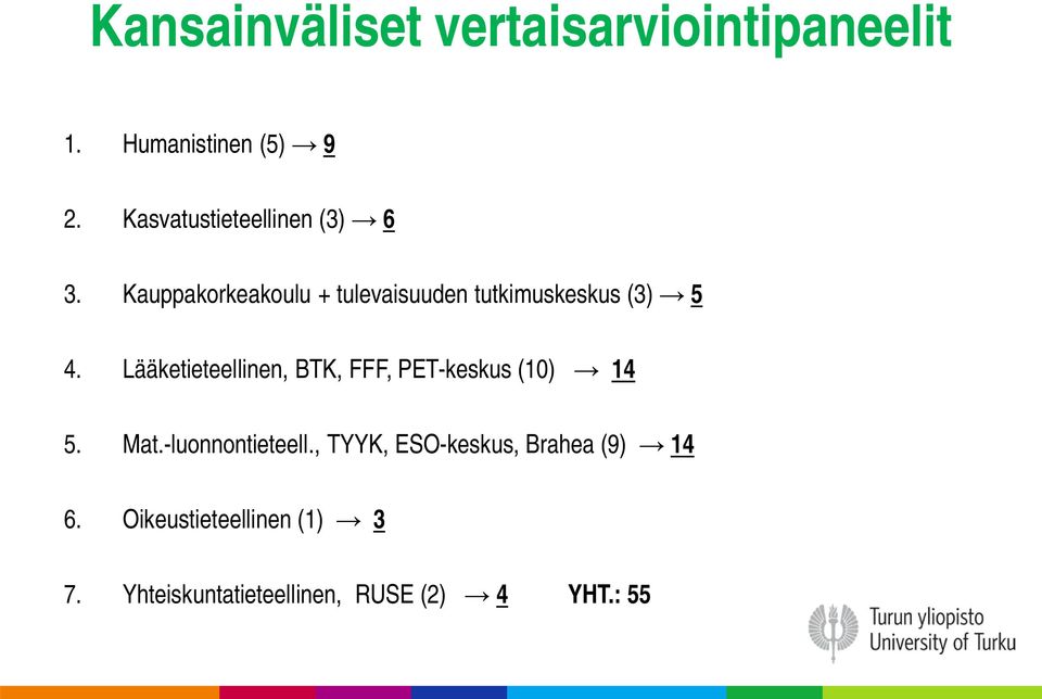 Kauppakorkeakoulu + tulevaisuuden tutkimuskeskus (3) 5 4.